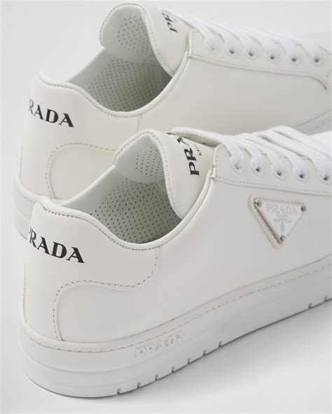 prada sneaker damen weiss rosa|farfetch prada sneakers.